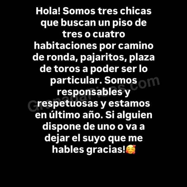 Piso entero en Plaza de Toros / Doctores