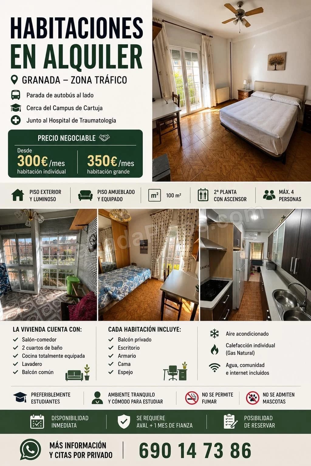 Habitación en Cartuja