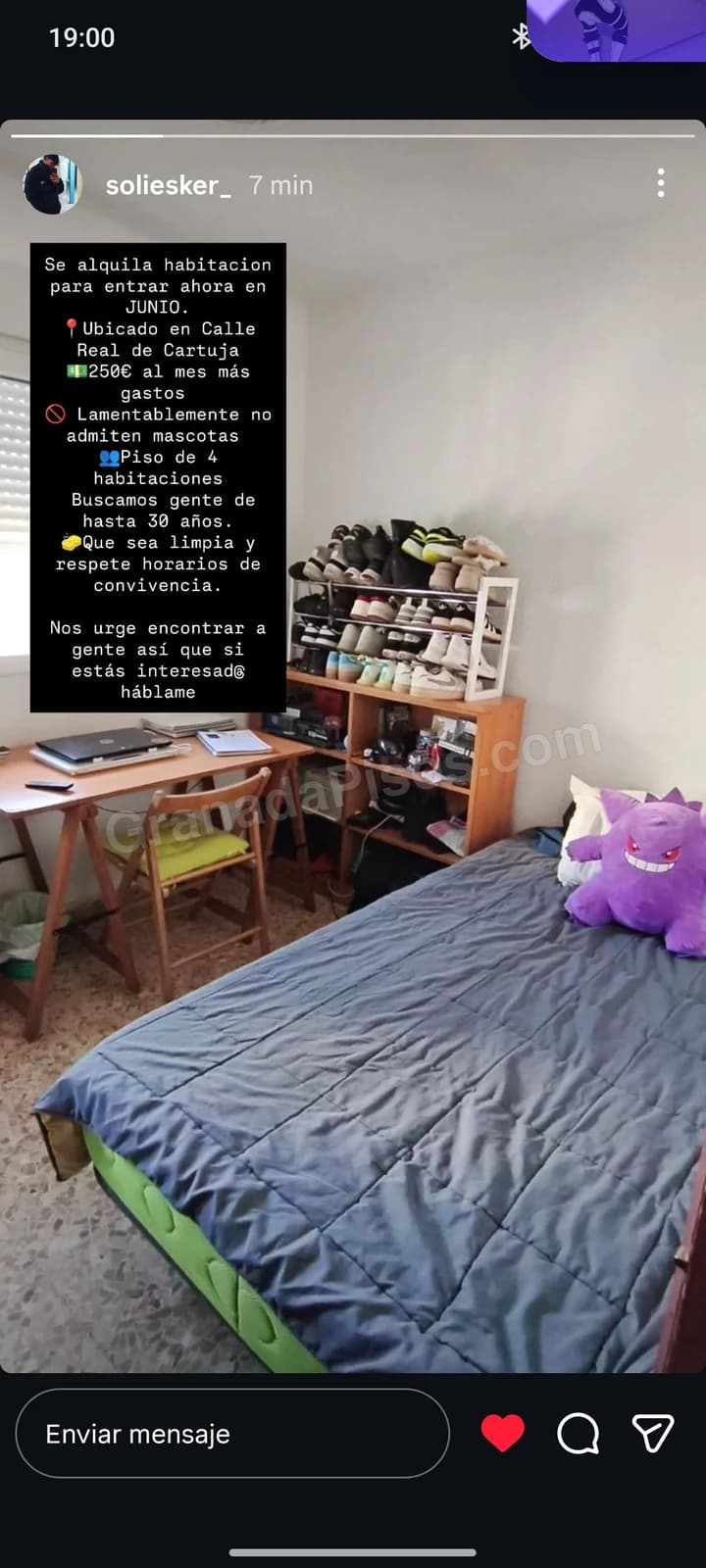 Habitación en Cartuja