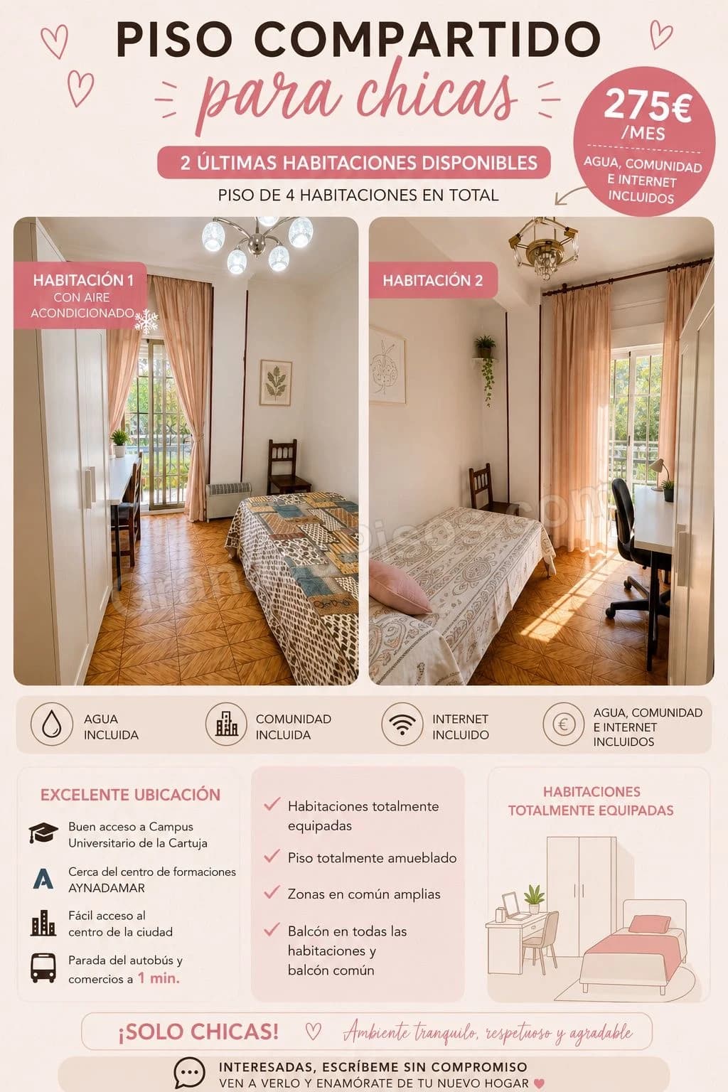 Habitación en Cartuja