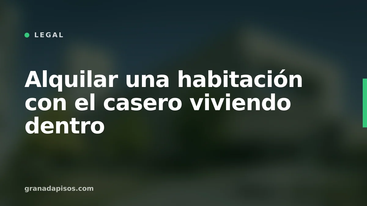 Portada del artículo: Alquilar una habitación con el casero viviendo dentro